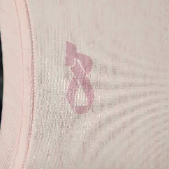Vineyard Vines Performance Breast Cancer Awareness Tee | Light Pink | Large - Picture 9 of 10